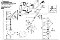 Page B Diagram and Parts List for XR-100  Weed Eater Trimmer